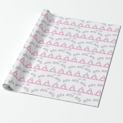 Delta Est 1888 Wrapping Paper