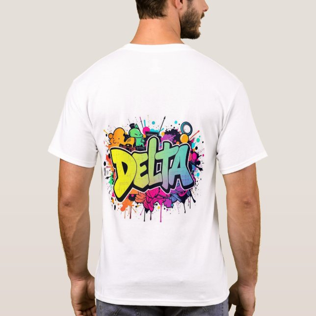 delta flight T-Shirt (Back)