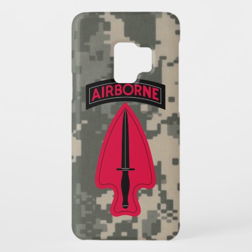 Delta Force _ ARMY SPECIAL OPERATIONS COMMAND Case_Mate Samsung Galaxy S9 Case