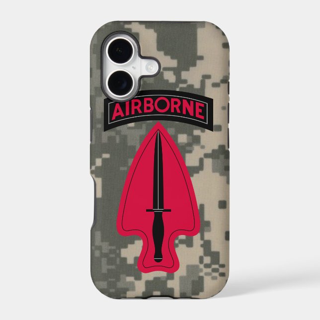 Delta Force - ARMY SPECIAL OPERATIONS COMMAND Iphone Case (Back)
