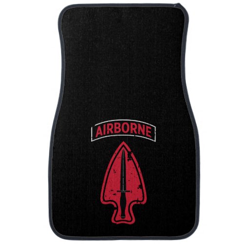 Delta Force Special Forces Distressed Car Floor Mat