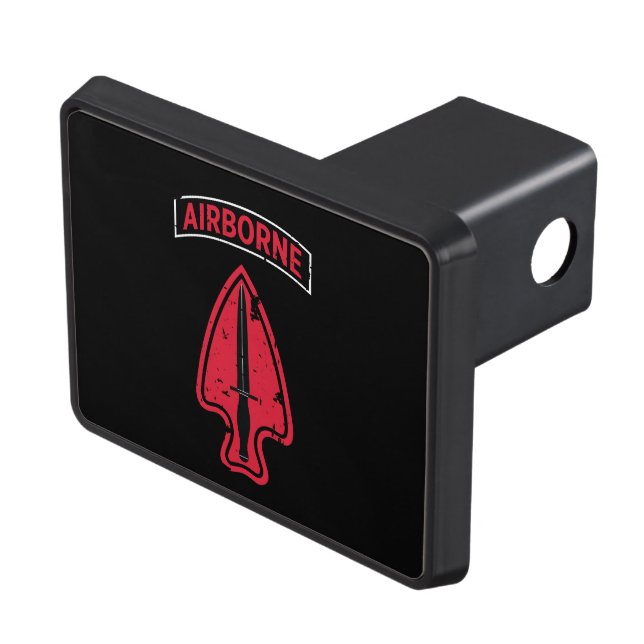 Delta Force "Special Forces" Distressed Hitch Cover (Top Right)