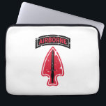 Delta Force "Special Forces" Distressed Laptop Sleeve<br><div class="desc">Enter the world of Delta Force, the legendary 1st Special Forces Operational Detachment-Delta! This elite unit within JSOC, also known as the Combat Applications Group (CAG), Army Compartmented Elements (ACE), or Task Force Green, operates undercover and is shrouded in mystery. Delta Force represents the pinnacle of counter-terrorism, hostage rescue, direct...</div>