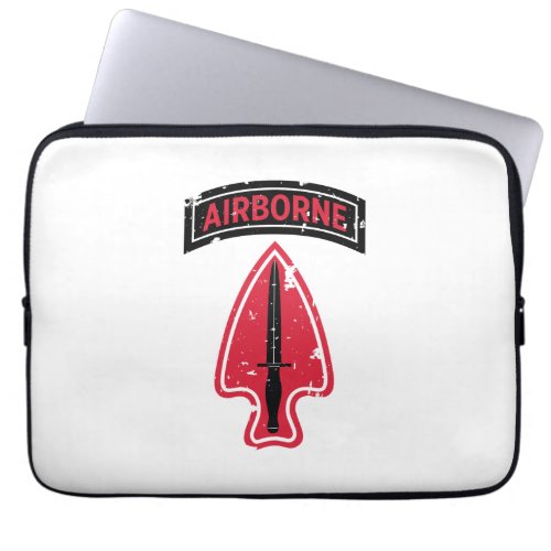 Delta Force Special Forces Distressed Laptop Sleeve