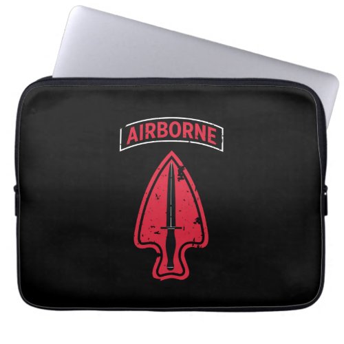 Delta Force Special Forces Distressed Laptop Sleeve