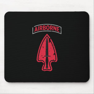 Delta Force "Special Forces" Distressed Mouse Pad