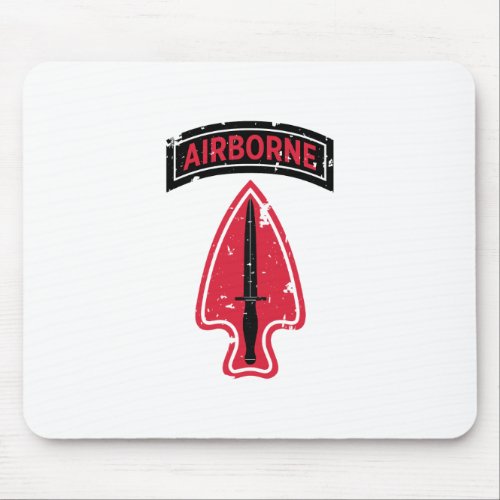 Delta Force Special Forces Distressed Mouse Pad