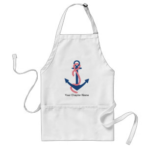 Delta Gamma Anchor Adult Apron
