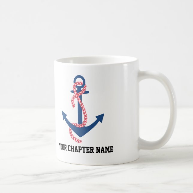 Delta Gamma Anchor Coffee Mug (Right)