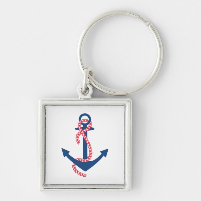 Delta Gamma Anchor Keychain (Front)