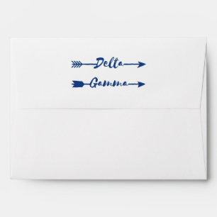 Delta Gamma Arrow Envelope