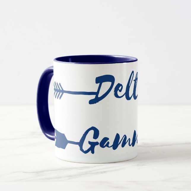 Delta Gamma | Arrow Mug (Front Left)