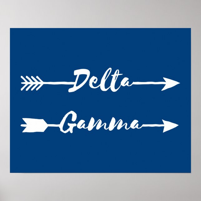 Delta Gamma | Arrow Poster (Front)