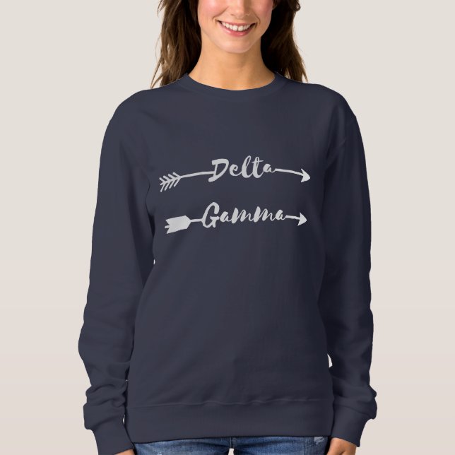 Delta Gamma | Arrow Sweatshirt (Front)