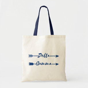 Delta Gamma Arrow Tote Bag