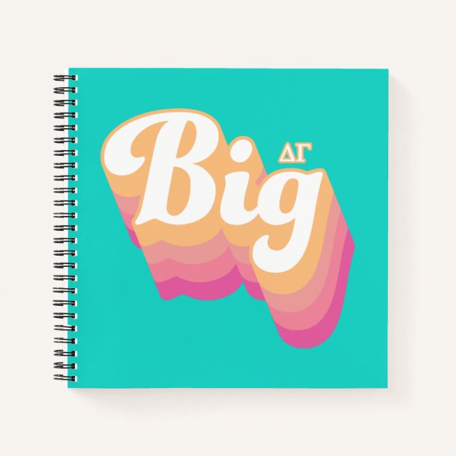 Delta Gamma | Big Notebook (Front)