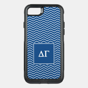 Delta Gamma Chevron Patter OtterBox Commuter iPhone SE/8/7 Case