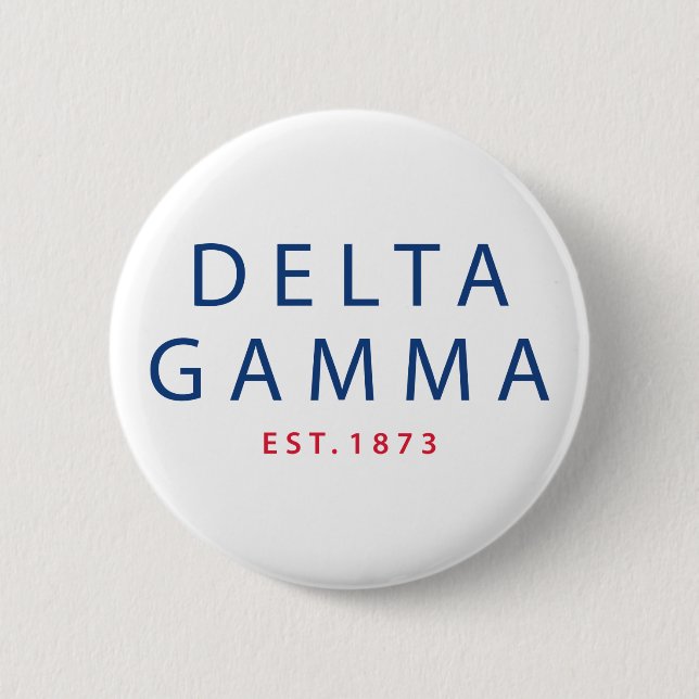 Delta Gamma | Est. 1873 Button (Front)