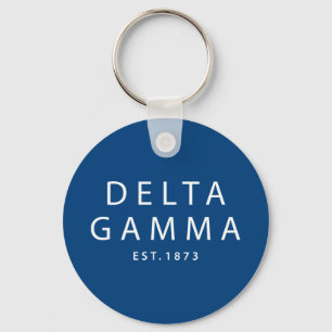 Delta Gamma   Est. 1873 Keychain