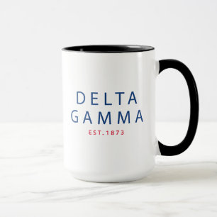 Delta Gamma   Est. 1873 Mug