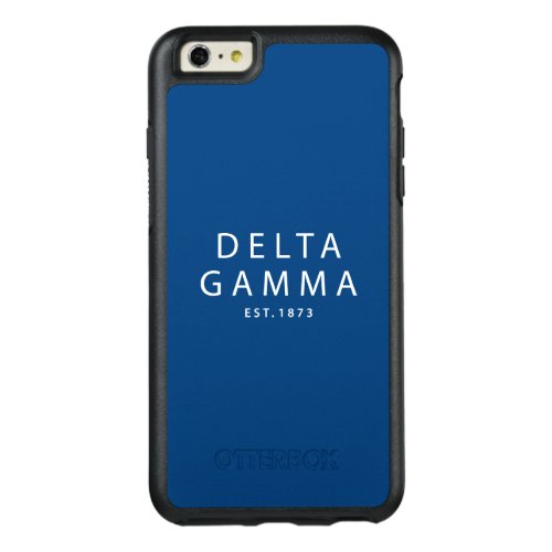 Delta Gamma  Est 1873 OtterBox iPhone 66s Plus Case