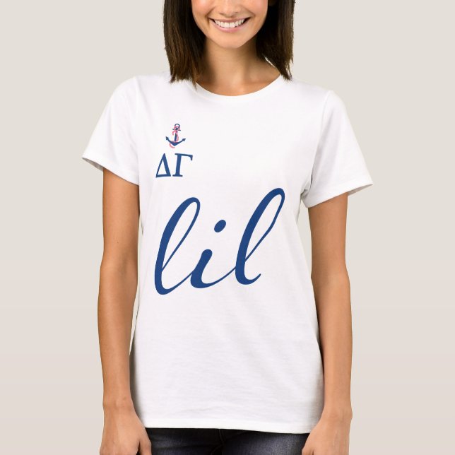 Delta Gamma | Lil Script T-Shirt (Front)