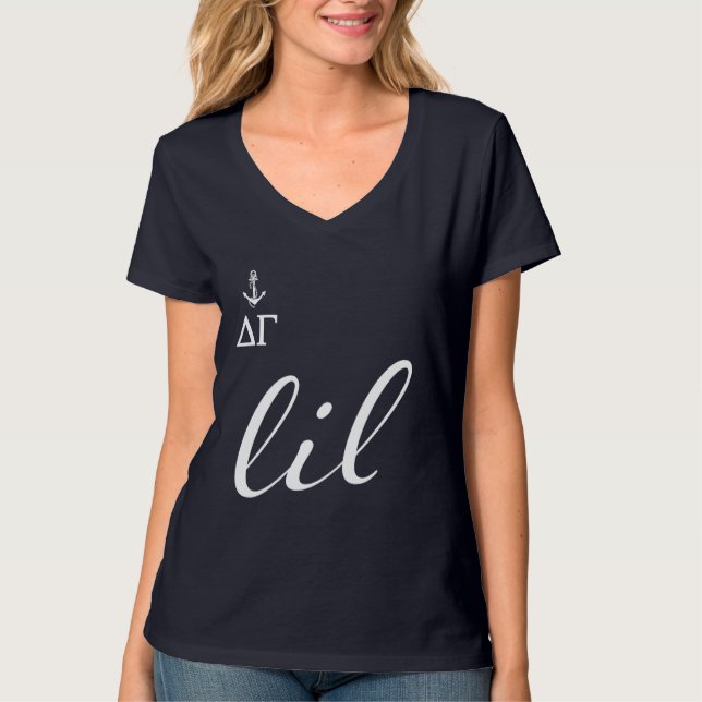 Delta Gamma | Lil Script T-Shirt (Front)