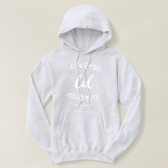 Delta Gamma | Lil Wreath Hoodie (Design Front)