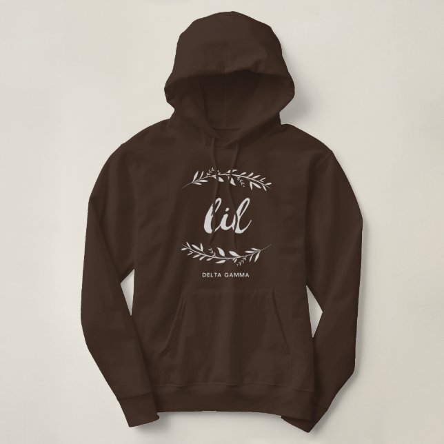 Delta Gamma | Lil Wreath Hoodie (Design Front)