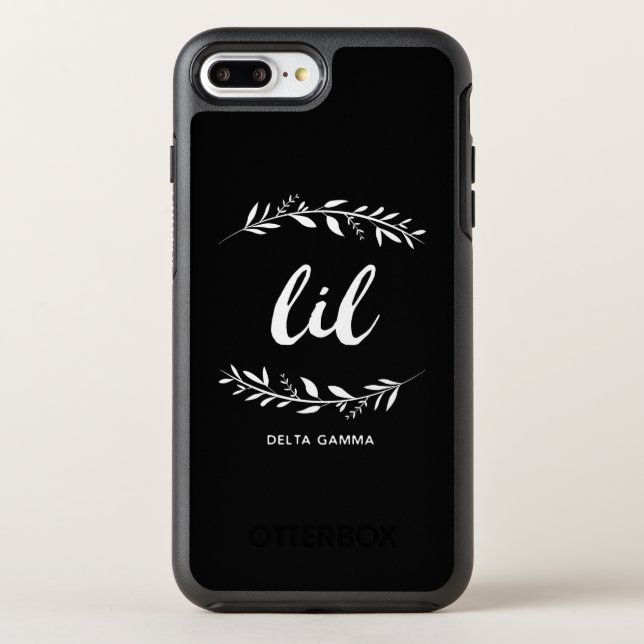 Delta Gamma | Lil Wreath Otterbox iPhone Case (Back)