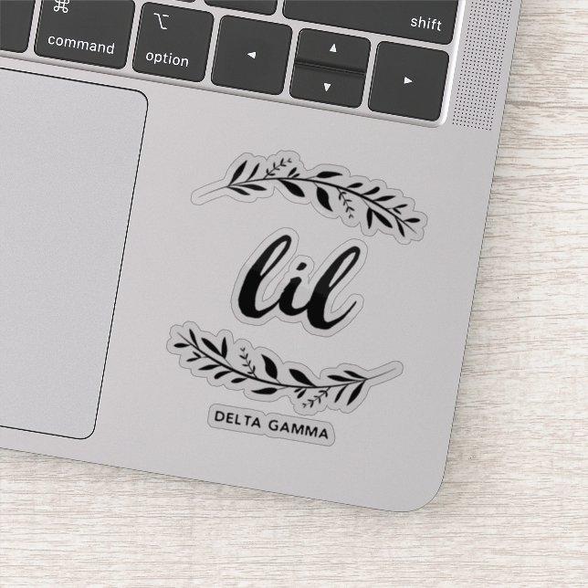 Delta Gamma | Lil Wreath Sticker (Detail)