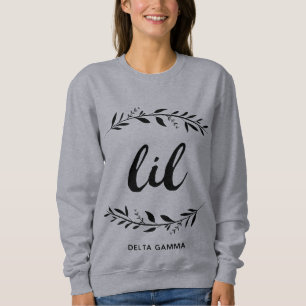 Delta Gamma   Lil Wreath Sweatshirt