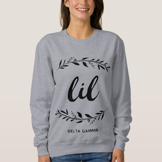 Delta Gamma | Lil Wreath Sweatshirt (Front)