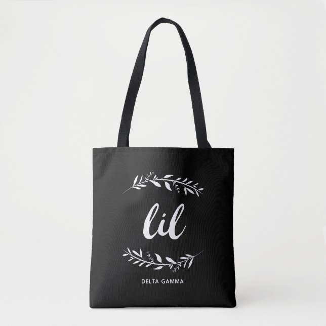 Delta Gamma | Lil Wreath Tote Bag (Front)