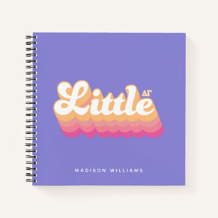 Delta Gamma Little Notebook