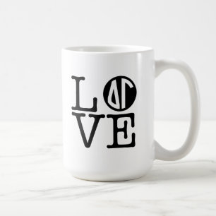 Delta Gamma   Love Coffee Mug