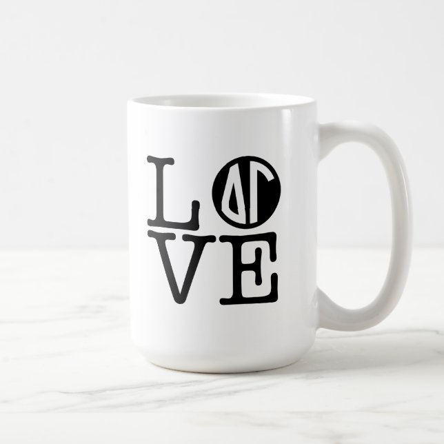 Delta Gamma | Love Coffee Mug (Right)