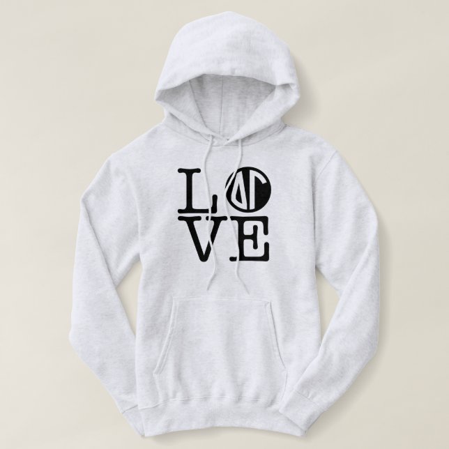 Delta Gamma | Love Hoodie (Design Front)