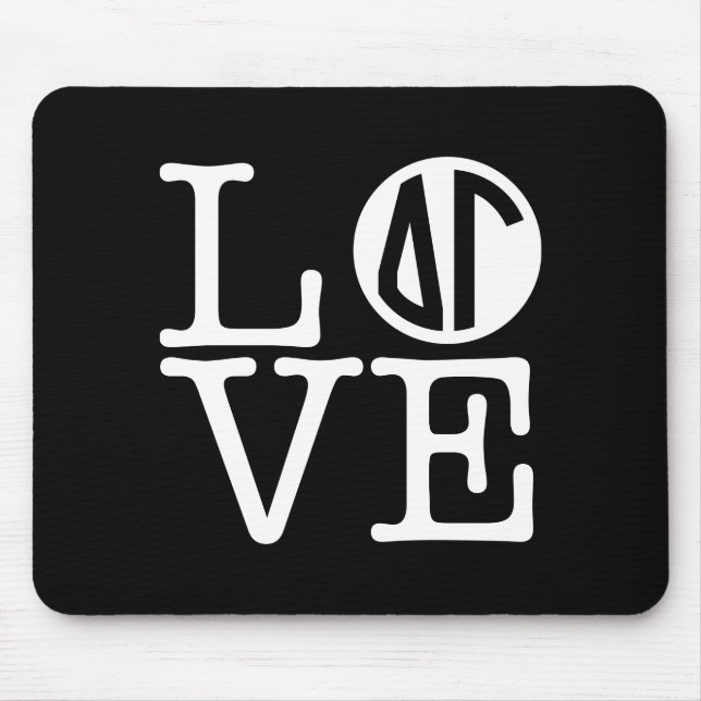Delta Gamma | Love Mouse Pad (Front)