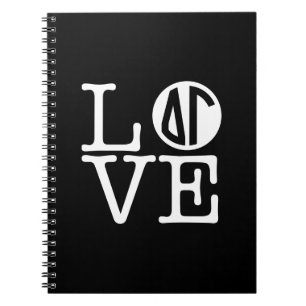 Delta Gamma Love Notebook