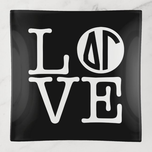Delta Gamma | Love Trinket Tray (Front)