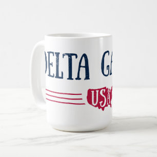 Delta Gamma   USA Coffee Mug