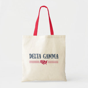 Delta Gamma USA Tote Bag