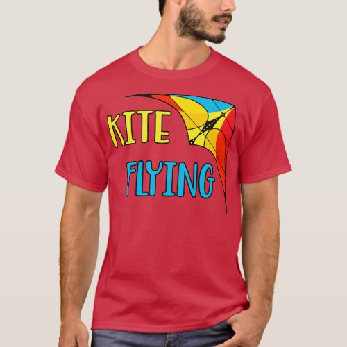 Delta Glider Hang Gliding Stunt Kite Gift T_Shirt