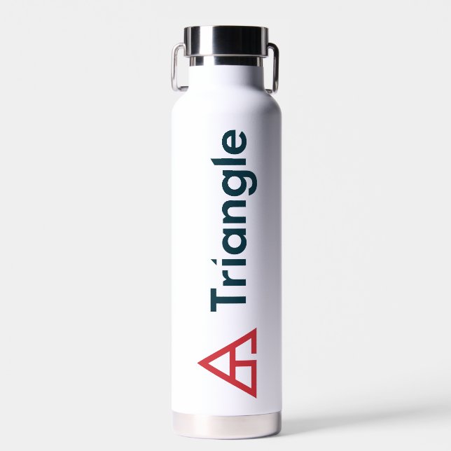 Delta Horizontal Logo Water Bottle (Front)