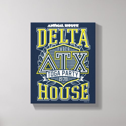Delta House Toga Party Canvas Print