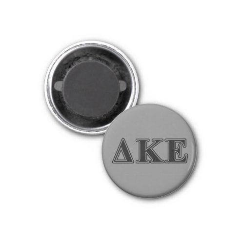 Delta Kappa Epsilon Black Letters Magnet