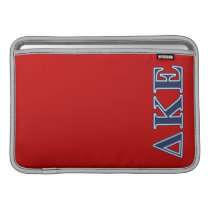 Delta Kappa Epsilon Blue Letters MacBook Sleeve