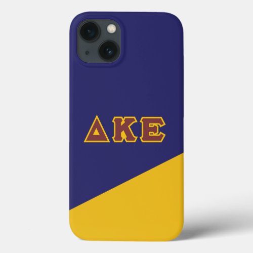 Delta Kappa Epsilon  Greek Lettersai iPhone 13 Case