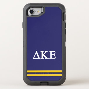 Delta Kappa Epsilon   Sport Stripe.ai OtterBox Defender iPhone SE/8/7 Case
